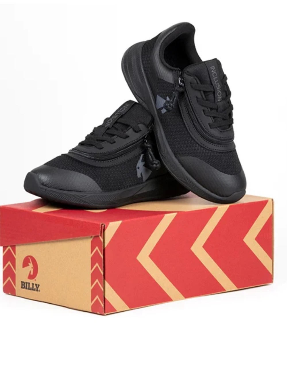 Billy Footwear Kids Black Sport Inclusion One Sneaker